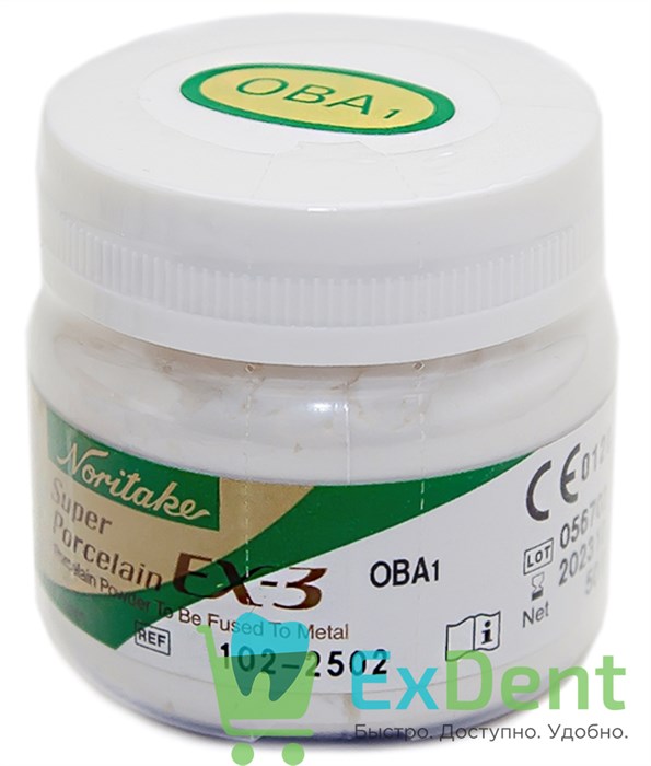 Noritake (Наритаки) EX3 Опак дентин OBA1 (50 г) - фото 20449