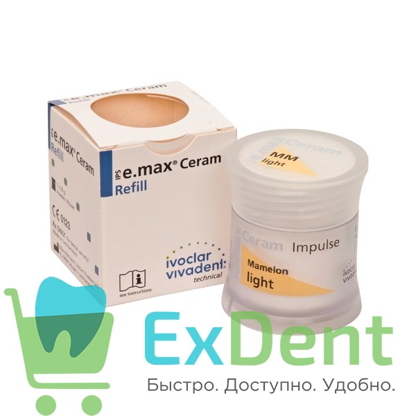IPS e.max Ceram Impulse Mamelon - светлая импульная мамелоновая масса (20г) - фото 36714