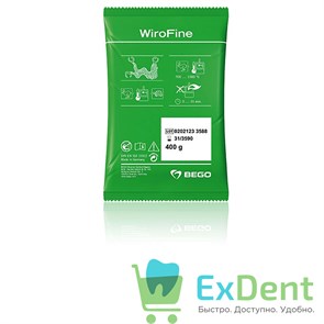 Вирофайн / WiroFine паковочная масса 15х400гр