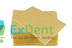 Салфетки для пациентов 3-х слойные лимонные, KRISTI ПРЕМИУМ 33 х 45 см (500 шт)