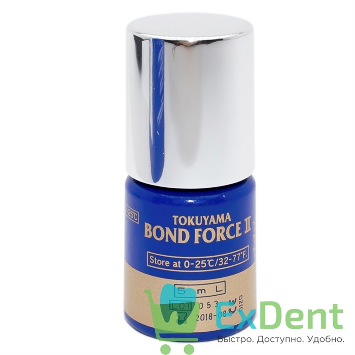 Bond Force (Бонд Форс) II - однокомпонетная самопротравливающая адгезвиная система (5 мл) 12940 - фото 1310