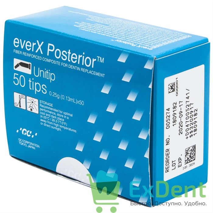 EverX Posterior - усиленный стекловолокном композит для замещения дентина (1 унидоза) 20681 - фото 31725