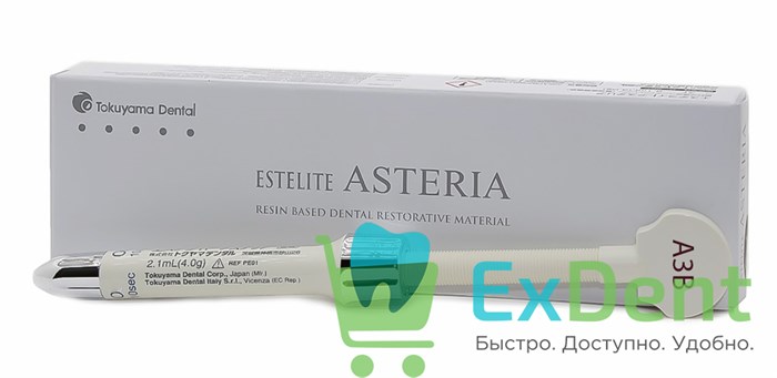 Estelite (Эстелайт) Asteria A3.5B - светоотверждаемый, рентгенконтрастный композитный материал (4 г) 16779 - фото 32645