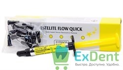 Estelite (Эстелайт) Flow Quick С3 - среднетекучий композитный материал для реставраций (3,6 г) 14609 - фото 33513