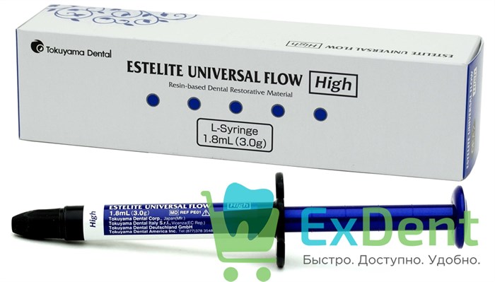Estelite (Эстелайт) Universal Flow High L OPA3 - композитный материал высокой текучести (3 г) 21395 - фото 33517