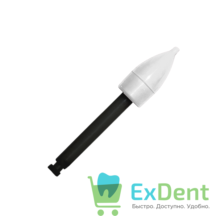Полир Kagayaki Ensmart Pin - белый (грубая) пламя, для удаления излишков композита (10 шт) 21338 - фото 36484