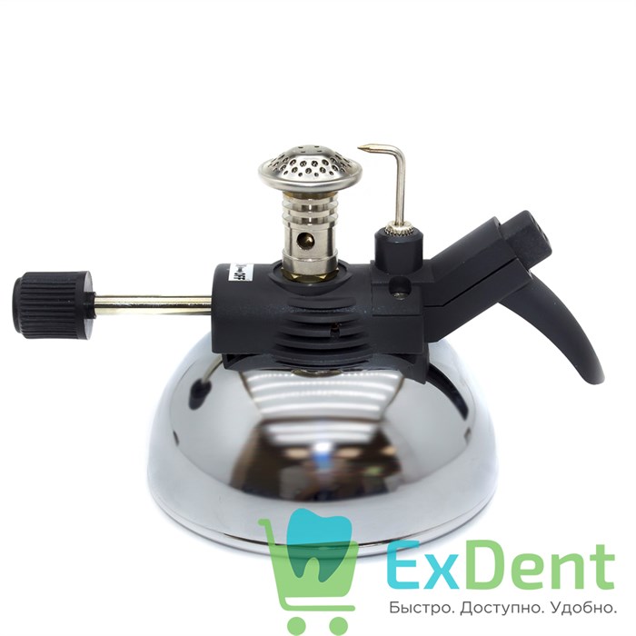 Горелка газовая Micro Burner I - пьезоэлекая, настольная 19904 - фото 26608