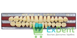 Гарнитур акриловых зубов A3, T2, Naperce и New Ace (28 шт) 14089