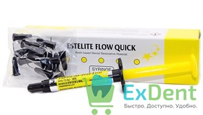 {{productViewItem.photos[photoViewList.activeNavIndex].Alt || productViewItem.photos[photoViewList.activeNavIndex].Description || 'Estelite (Эстелайт) Flow Quick BW - среднетекучий композитный материал для реставраций (3,6 г)'}}