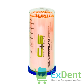 {{photo.Alt || photo.Description || 'Аппликаторы Микробраш Clean Safe Regular (2 мм) - зеленый или оранжевый (100 шт)'}}