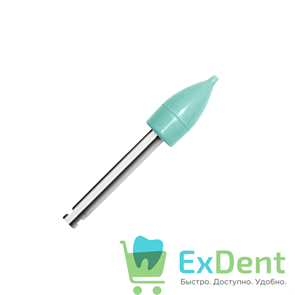 Полир Kagayaki Ensmart Pin - зеленый (средняя) пуля, металл, для финишной полировки композита (10шт) 21200