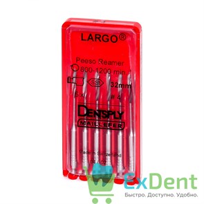 Largo (Ларго) №4, 32мм, Dentsply, бор, для расширения устья канала (6 шт) 21026