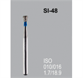 Боры алмазные Mani SI-S48 010/016 FG - обратный конус, синий (5 шт) 20921 - фото 27840