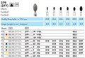 379-023F-FG Бор алмазный NTI, форма олива, мелкое зерно 21287 - фото 27892
