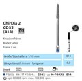 CDS2-014M-FGXXL Хирургический инструмент NTI, фреза для кости, среднее зерно 16437 - фото 28163