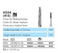 H254-010-FGXL Хирургический инструмент NTI, экстра длинный, фрез для кости 21605 - фото 28220