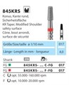 845KRS-017C-FG Бор алмазный NTI, форма конус круглый кант, среднее зерно 14028 - фото 28447