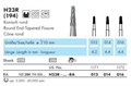 H23RX-016-FG Бор твердосплавный NTI, форма коническая, круглый конец 13629 - фото 28516
