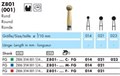 Z801-014M-FG Abacus, Бор алмазный NTI, форма бутон, среднее зерно 19629 - фото 28616