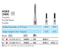 H282-010-FG Твердосплавный финир NTI, форма торпеда, красное кольцо, стандарт 13774 - фото 30368