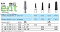 856-023C-HP Бор алмазный NTI, форма конус, закругленный, грубое зерно 17016 - фото 32012