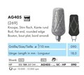 AG405-090EC-HP Бор алмазный NTI, форма бутон с насечками, сверхгрубое зерно 16414 - фото 32040