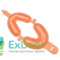 Ложки для фторирования, размер XL, большие, оранжевые (50 шт) 14438 - фото 34382