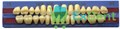 Гарнитур акриловых зубов B3, T3, M32, Million и New Ace (28 шт) 20119 - фото 35468
