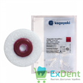 Диски полировочные Kagayaki RoundFlex бордо - грубый (9,6 мм х 100 шт) без дискодержателя 13745 - фото 36465