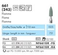 Головка керамическая NTI NF661GR д/керамических материалов и сплавов металлов NF661GRD пламевидный 18481 - фото 25916