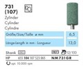 Головка керамическая NTI NM731GR д/керамических материалов и сплавов металлов 18483 - фото 25917