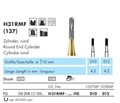 H31RMF-012-FG Бор твердосплавный NTI, форма цилиндр, круглый (для разрезания коронок, золотой) 14559 - фото 25938