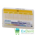 Бумажные штифты 02 №50 Meta - для удаления влаги в канале (200 шт) 14063 - фото 25984